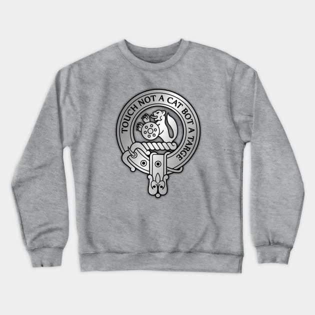 Clan MacBean | MacBain Crest Crewneck Sweatshirt by Taylor'd Designs